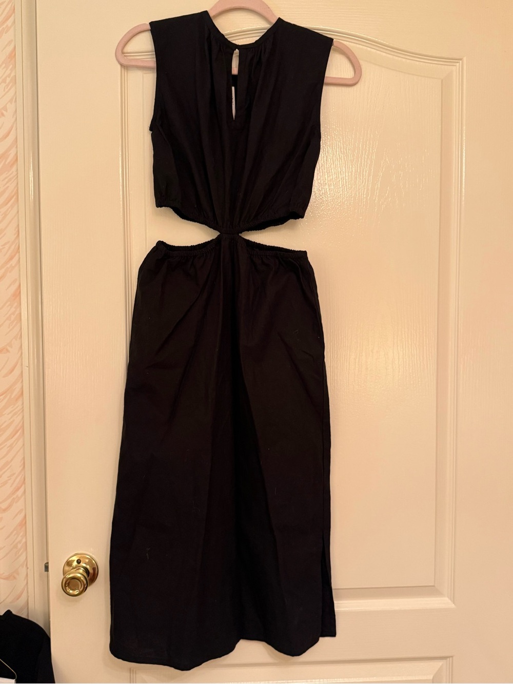 Compañia Fantastica— NWT: Black Cutout Midi Dress Size: XS - Picture 4 of 7